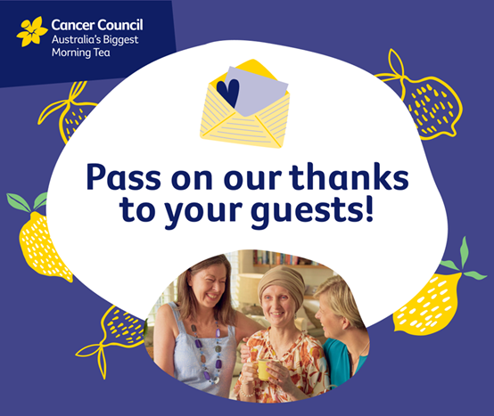 Thank You from Cancer Council NSW 2023